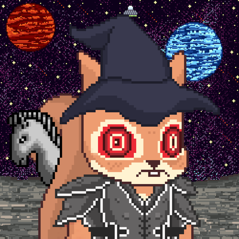 Pixel Squirrels #707